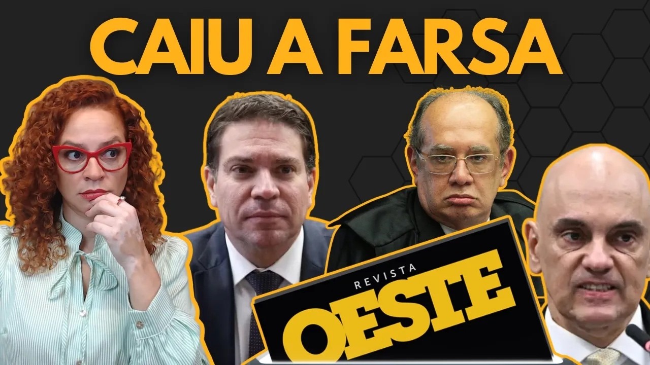 Moraes e Gilmar Mendes desmascarados, Revista Oeste recua