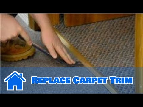 how to patch carpet in a doorway