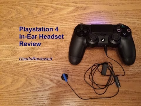 how to headphones ps4