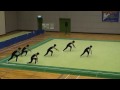 08井原大会 半田中学校 男子新体操