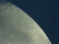 the Moon on a cloudy night via my telescope the Moon on a cloudy night via my telescope