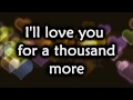 A Thousand Years- Christina Perri HD