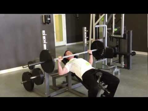 Incline Barbell Bench Press - 28 METHOD