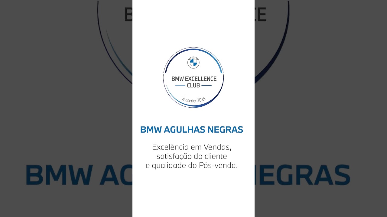 PREMIAÇÃO BMW EXCELLENCE CLUB - BMW Agulhas Negras