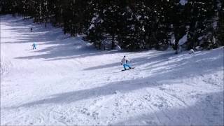 Snow board camp in Tsumagoi Japan