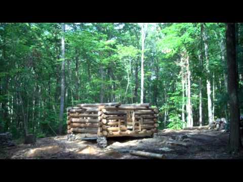 how to build log cabin