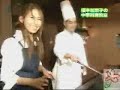 Kanako Enomoto appears on a cooking show Kanako Enomoto appears on a cooking show
