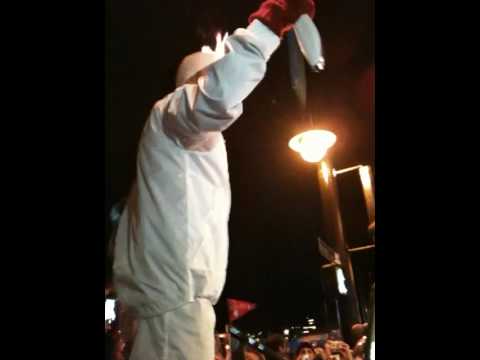 Michael Buble at the Vancouver 2010 Olympic Torch Relay