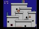 like sonic and mega man big nose moves slower underwater. unlike the former two though big nose doesn't jump higher.