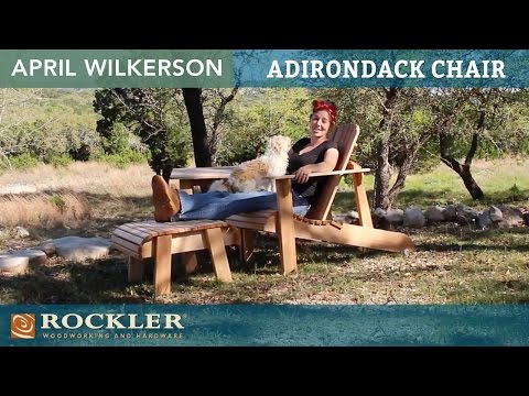 Adirondack Chair Templates with Plan and Stainless Steel 