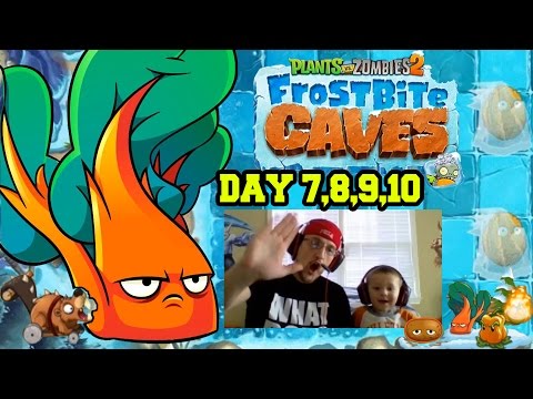 dad - Dad & Chase are back freezing our butts off in the Caves of Frostbiteyness! We get to try the Chard Guard! He's pretty cool and might be better than the Hurrikale. We need a little bit more...