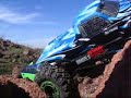 Wheely King and Axial Scorpion crawling