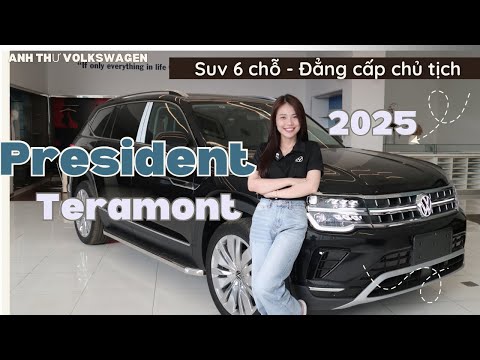 VW Teramont President 2025 – SUV 6 Chỗ Đẳng Cấp | Sự Lựa Chọn Hoàn Hảo [Anh Thư Volkswagen]