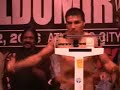 Baldomir-Gatti weign-in