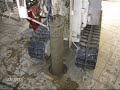Drilling a Monitoring Well Inside Drilling a Monitoring Well Inside