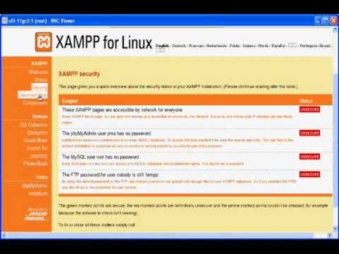 how to xampp linux