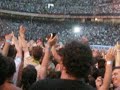 Concerto stadio San Siro, 5 luglio 2008, prima canzone del concerto, certe notti