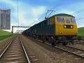 British Rail Class 81 + Car Freight - MSTS