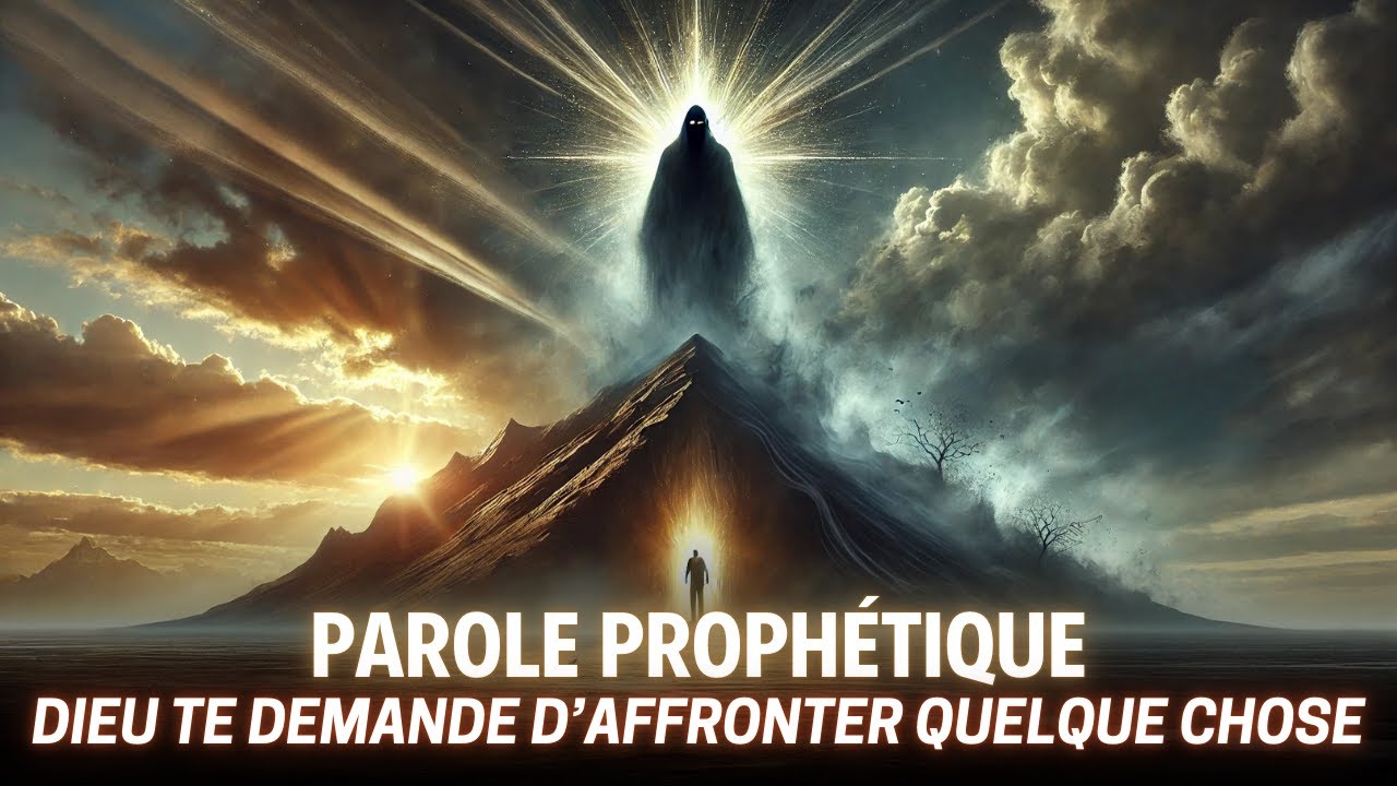 DIEU TE DEMANDE D'AFFRONTER QUELQUE CHOSE - PAROLE PROPHÉTIQUE