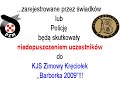 Zapoznanie trasy Pagorzyna KJS Barbórka 2009.avi
