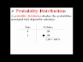 Discrete Probability Distributions
