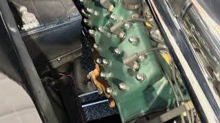 1940 Ford Deluxe Tudor Sedan Engine Compartment