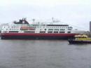 Hurtigruten ms. Fram at Rotterdam.