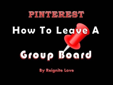 how to remove followers on pinterest