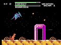 now, if you are following up on my title screen video where i wrote that dynowarz was a decent action game you're probably expecting me to laud lofty accolades upon it. well, not really. the truth of the matter is that it is just that, a decent - and by decent i mean middle of the road - action game. boss fights take the form of a brawl in cyborosaurus against another mechanical beast, as well as on foot against a bionic commando-ish main system. unfortunately, the gamme is very short and the bosses are repetitive and short. only the final dinosaur with its size, endurance, and aggression is much of a threat. but i still enjoy the designs, and the game's so short that the video here was no tall order ;). you may be perplexed by the very abrupt end to the game. i know i was. not totally uncommon on the nes though. so, that's dynowarz. people tend to blow things way out of proportion on the 'net. it's not a bad game and it's by no means the _worst_ game. but by the same token, it seems that most of its creative inspiration was spent thinking up 