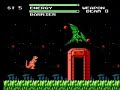 now, if you are following up on my title screen video where i wrote that dynowarz was a decent action game you're probably expecting me to laud lofty accolades upon it. well, not really. the truth of the matter is that it is just that, a decent - and by decent i mean middle of the road - action game. boss fights take the form of a brawl in cyborosaurus against another mechanical beast, as well as on foot against a bionic commando-ish main system. unfortunately, the gamme is very short and the bosses are repetitive and short. only the final dinosaur with its size, endurance, and aggression is much of a threat. but i still enjoy the designs, and the game's so short that the video here was no tall order ;). you may be perplexed by the very abrupt end to the game. i know i was. not totally uncommon on the nes though. so, that's dynowarz. people tend to blow things way out of proportion on the 'net. it's not a bad game and it's by no means the _worst_ game. but by the same token, it seems that most of its creative inspiration was spent thinking up 