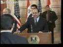 Zapatazo al presidente Bush en Iraq Zapatazo al presidente Bush en Iraq