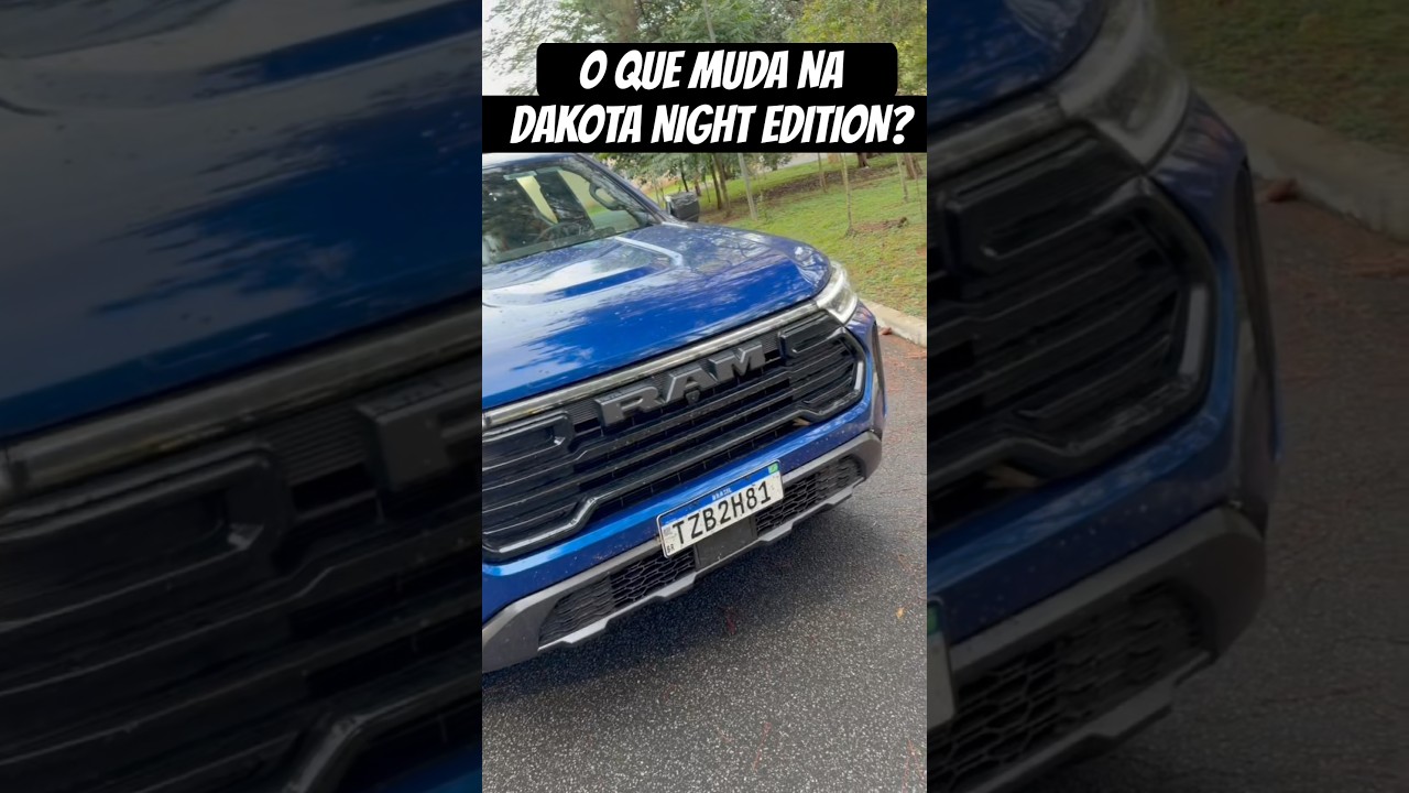 O QUE A DAKOTA LARAMIE NIGHT EDITION TEM DE SÉRIE?