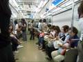 Man discrimination vehicle in JR West Japan