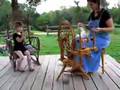 Hand Spinning Mohair