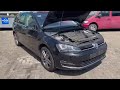 Volkswagen Golf VII Variant 2.0 TDI 16V Sloopvoertuig (2015, Zwart)