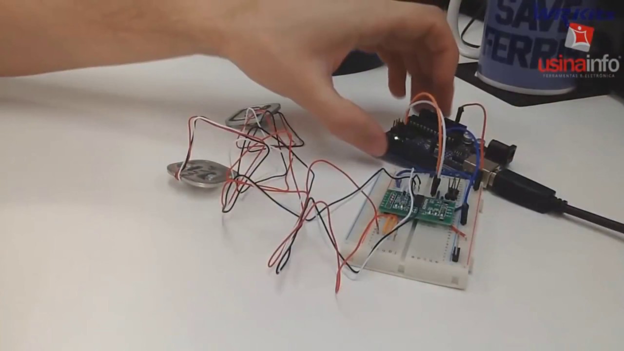 Como usar a célula de carga com arduino? Variação de um Strain Gage