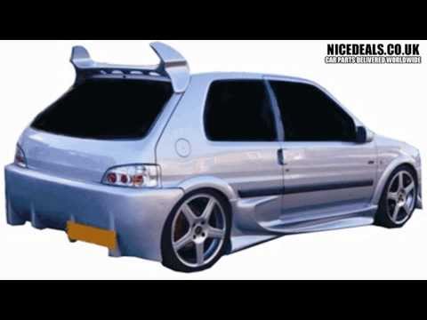 PEUGEOT 106, 91 ON SPORTS REAR BUMPERS, BODY KITS