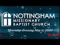 Spring Revival Thursday May 6, 2021