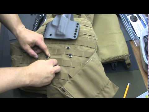 how to fasten kydex