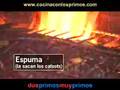 CALÇOTADA - parte 1 - (cocina con los primos )