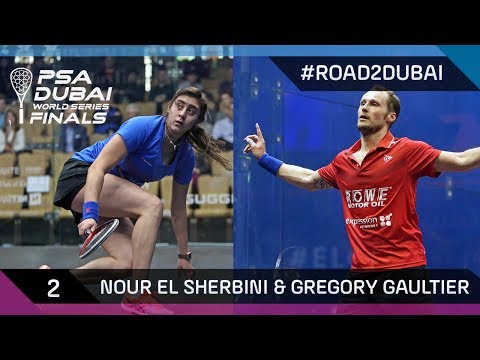 #Road2Dubai - Nour El Sherbini & Gregory Gaultier (2)