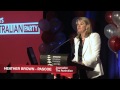 Heather Brown - Katter Rally Feb 2012