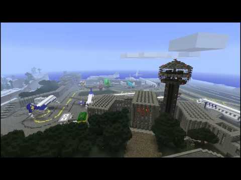 Minecraft House Designs on Minecraft Airport Minecraft Project