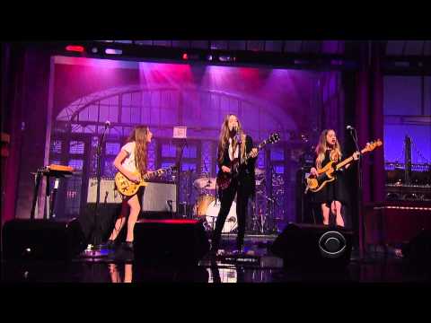 Haim - Forever [Live on Letterman]