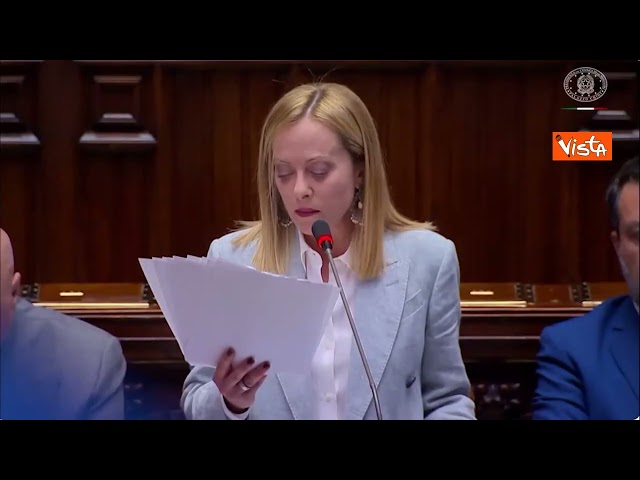 Meloni: Continueremo a sostenere l'Ucraina nella sua legittima autodifesa
