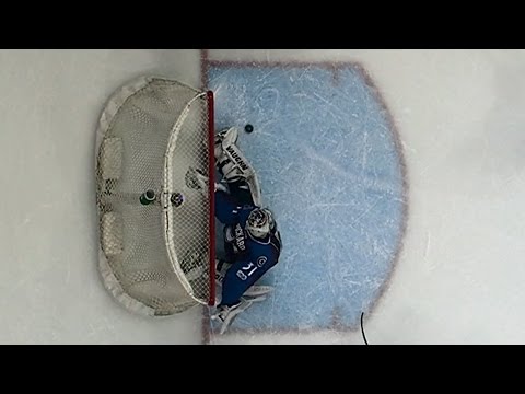 Pickard stops two certain goals, one with each pad