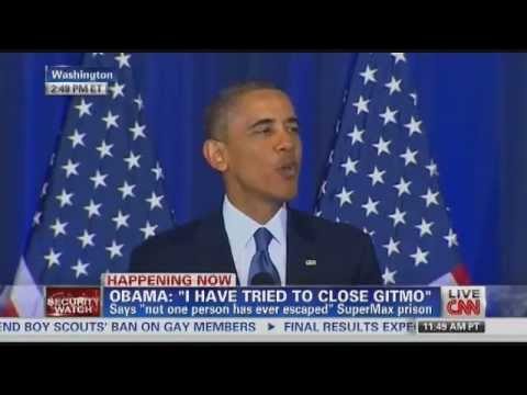 No Drones! Close Gitmo!: CODEPINK's Medea Benjamin Interrupts Obama Speech 3 Times!