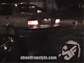 Smart kid street races in front of a cop!