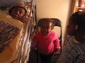 Kids singing to Grandma