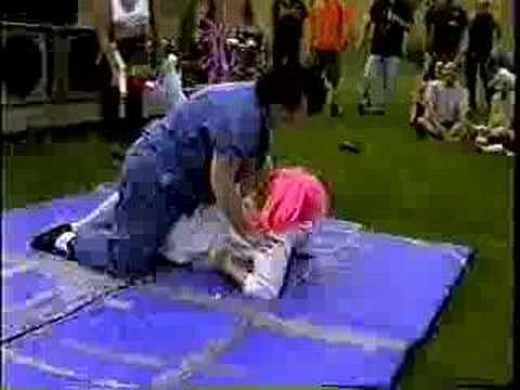 big woman wrestling